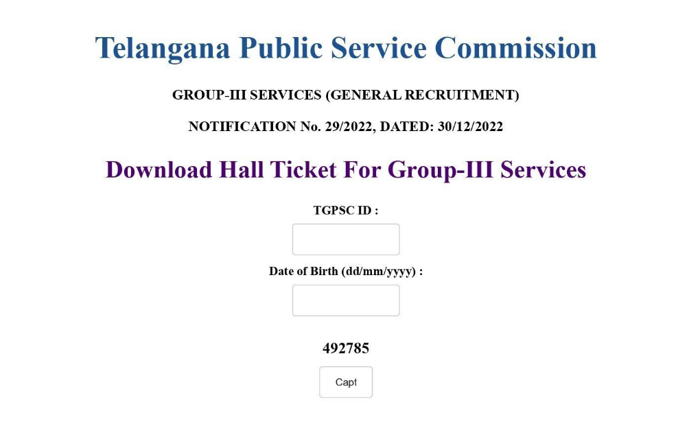 TSPSC Group 3 Hall Ticket Out: టీజీపీఎస్సీ గ్రూప్‌ 3 హాల్‌టికెట్స్‌ విడుదల
