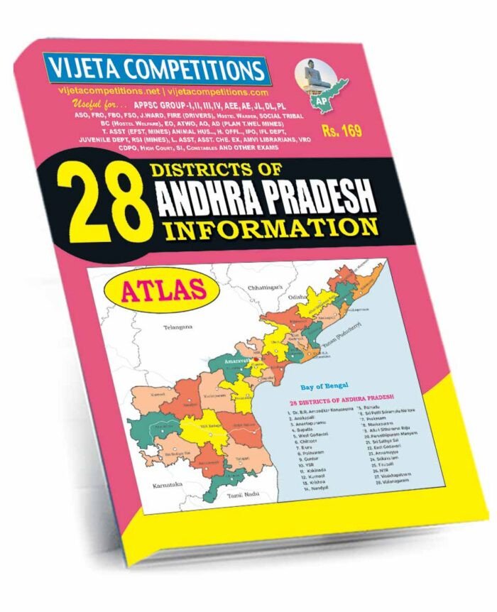 28 District of Andhra Pradesh Information (English Medium) (A3 Size)