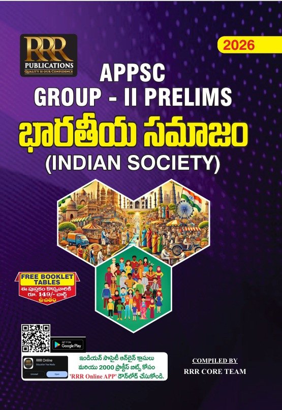 APPSC Group II Prelims Indian Society 2026 Edition