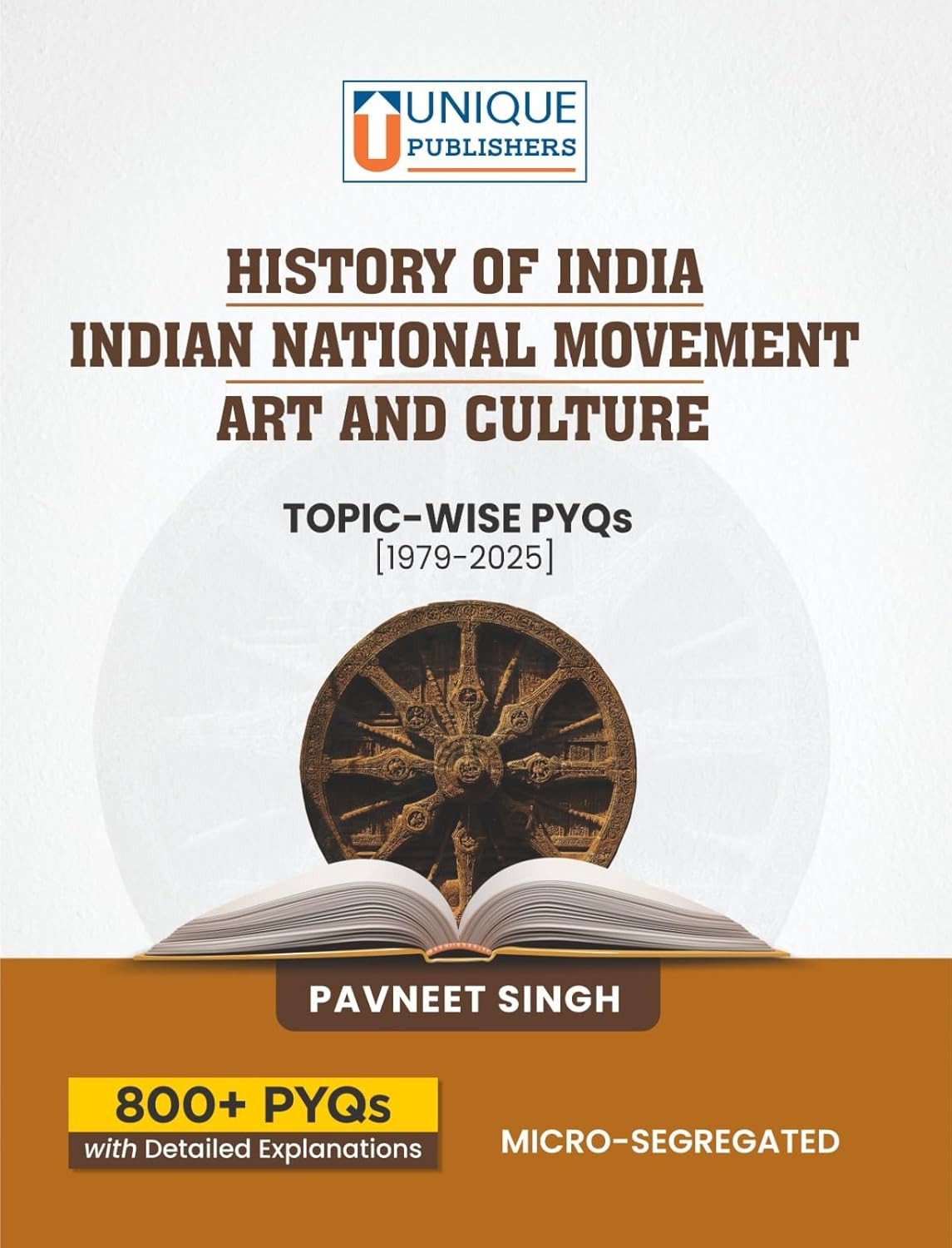 History of India, National Movement, Art & Culture PYQs (1979–2025) | 800+ Solved